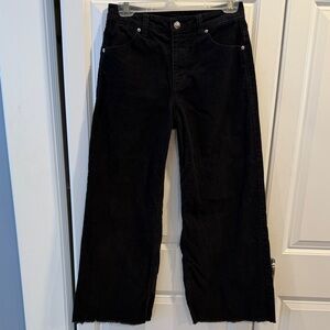 DIVIDED black corduroy pants 2